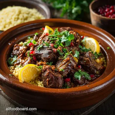 Crockpot Recipes SetandForget Moroccan Lamb Tagine Dinner