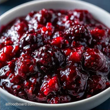Blackberry Jam with Fresh Lemon Juice