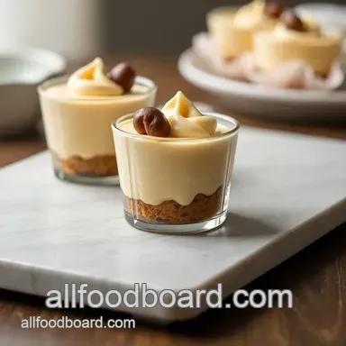 Indulge in Easy No-Bake Biscoff Cheesecake Cups Delight Recipe Card
