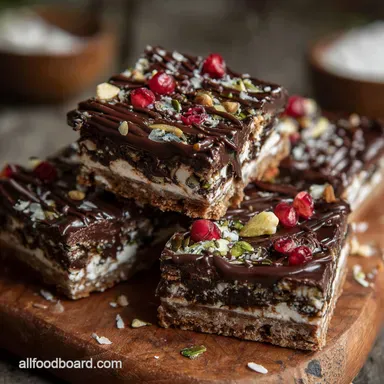 No Bake Desserts: The Decadent, Easy Chocolate Biscuit Tiffin Recipe Card