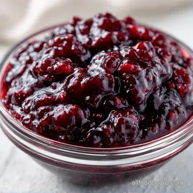 Blackberry Jam in 35 Minutes Recipe Card