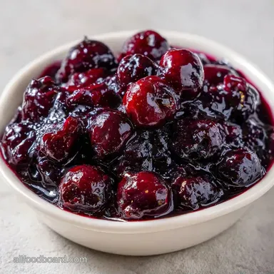 Huckleberry Jam in 45 Minutes Recipe Card