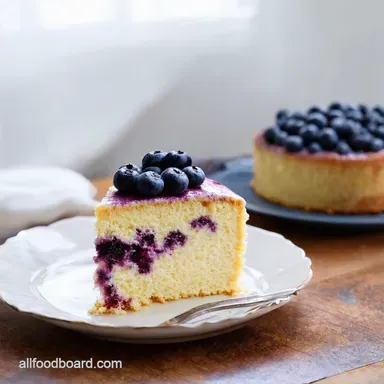 Nova Scotia Blueberry Cream Cake Recipe Coastal Summer Bliss Recipe Card