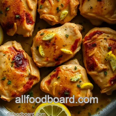 One-Pan Lemon Garlic Chicken: My Favorite Easy Dinner for Busy Nights Recipe Card