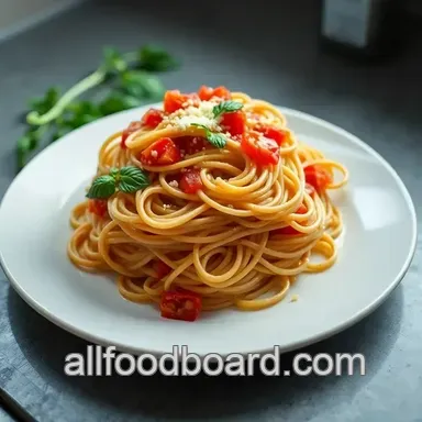 One-Pan Skillet Spaghetti: Quick & Delicious for Busy Nights Recipe Card