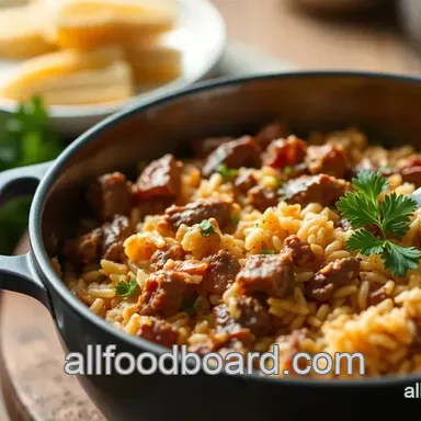 Easy & Juicy One Pot Beef Rice Casserole in 40 Minutes: My Family Favorite