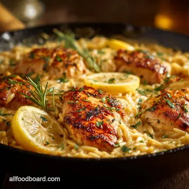Lemon Chicken Orzo Recipe: Creamy One-Pot Family Dinner