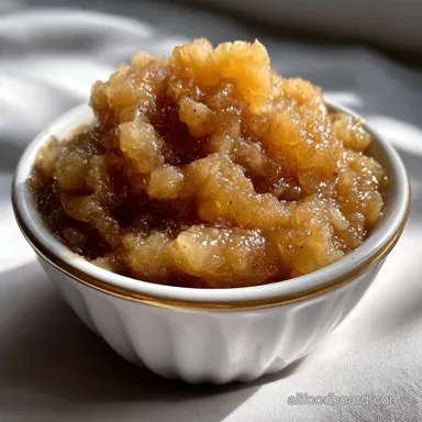 Homemade Applesauce Taste the Orchards Delight: Zero Watery Mush Recipe Card
