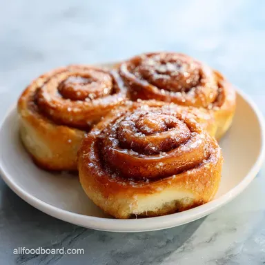 Overnight Cinnamon Rolls: Cream Cheese Frosting Recipe Card