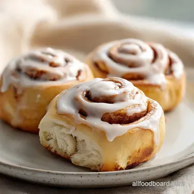 Overnight Cinnamon Rolls: Cream Cheese Frosting