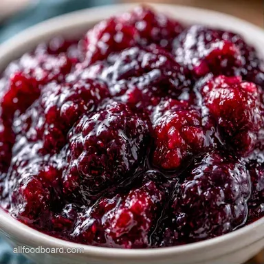 Blackberry Jam for 6 Half-Pint Jars Recipe Card