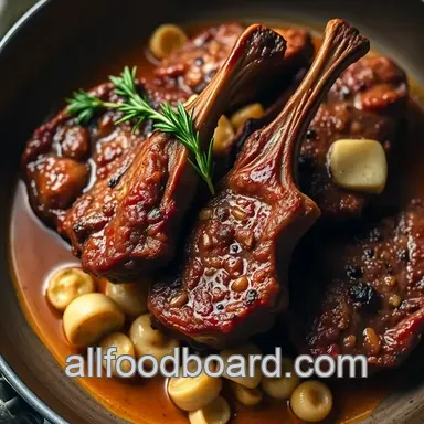 Juicy Pan-Seared lamb chops: My Rosemary-Garlic Secret! Recipe Card