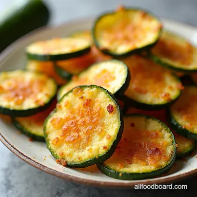 Parmesan Zucchini Chips Recipe Crispy Cheesy