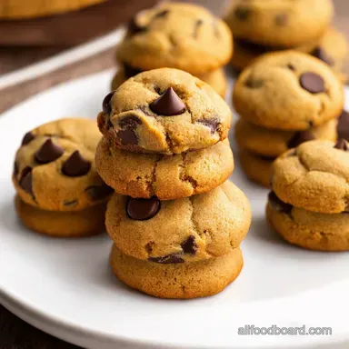 Peanut Butter Chocolate Chip Cookie Bites Easy Recipe