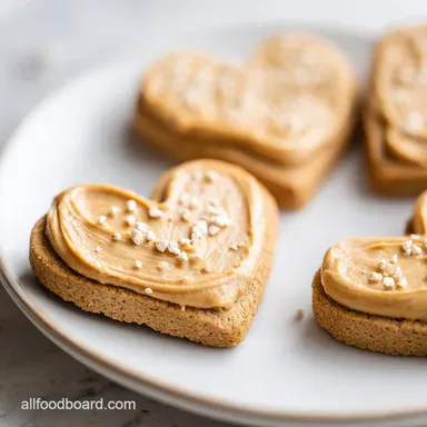 Peanut Butter Heart Cookies: 25 Minute Recipe