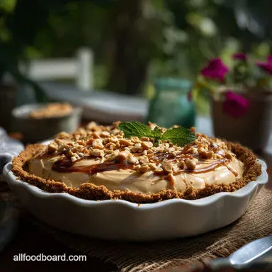 Peanut Butter Pie: No-Bake
