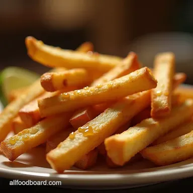 The Ultimate Homemade French Fries Crispy Perfection Recipe Card