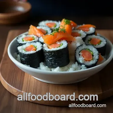 Perfect Nigiri: Easy Sushi Hand Rolls at Home Recipe Card