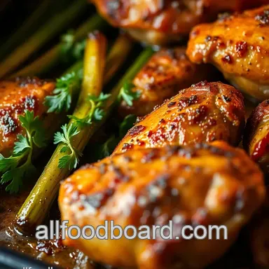 Crispy chicken thighs in oven - Easy Weeknight Dinner! Recipe Card