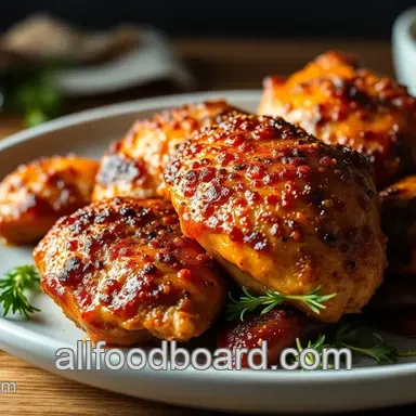 Crispy chicken thighs in oven - Easy Weeknight Dinner!