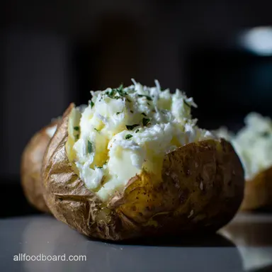 Fluffy Baked Potato Perfection: How Long to Cook Baked Right! Recipe Card