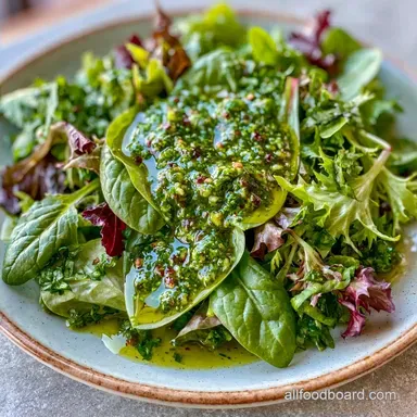 Pesto Vinaigrette in 5 Minutes