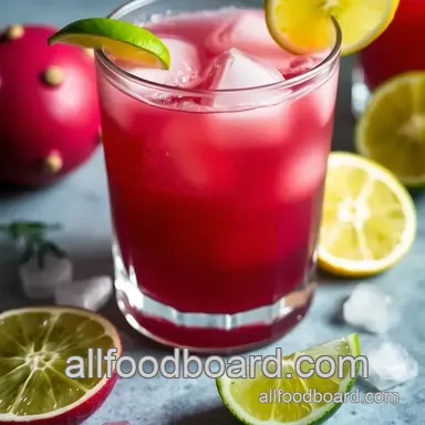 Prickly Pear Cocktail: A Refreshing Treat for Any Occasion Recipe Card