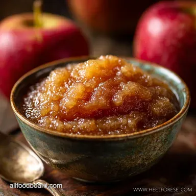Homemade Applesauce: The Best Easy Recipe for a Lush, Spiced Compote Recipe Card