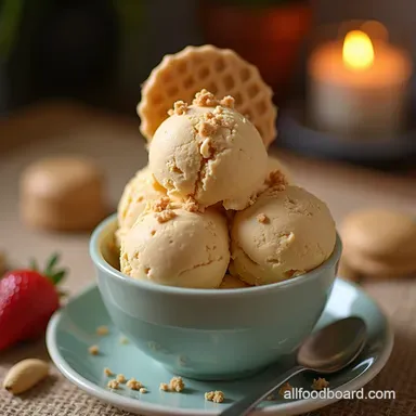 Creamy NoChurn Peanut Butter Protein Ice Cream Recipe Recipe Card