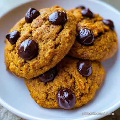 Pumpkin Chocolate Chip Cookies: Velvety Recipe Card