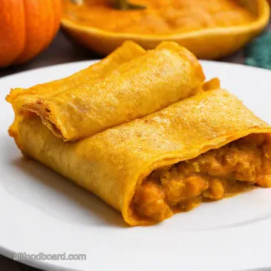 Pumpkin Cheesecake Enchiladas My Autumn Comfort Food Recipe Card