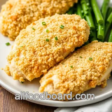 Quick Parmesan Chicken with Crunchy Coating Recipe Card
