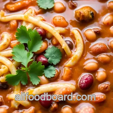Quick Taco Soup with Hearty Beans Recipe Card