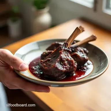 Mastering the Managed Braise FallOffTheBone Lamb Shanks Recipe Recipe Card