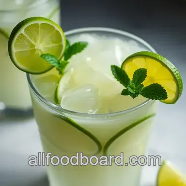 Refreshing Brazilian Lemonade: A Zesty Twist on a Classic Recipe Card