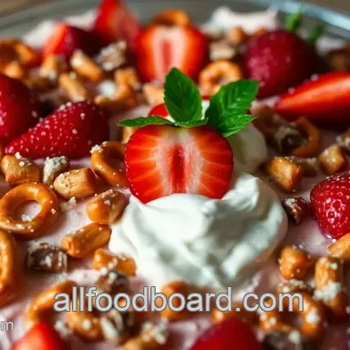 Refreshing Strawberry Pretzel Salad Recipe: A Sweet and Salty Treat