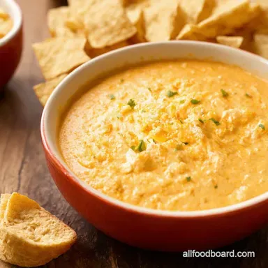 Restaurant Style Mexican White Cheese Dip My Easy Queso Recipe Card