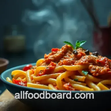 Rigatoni all' Amatriciana: A Crispy Classic Italian Feast