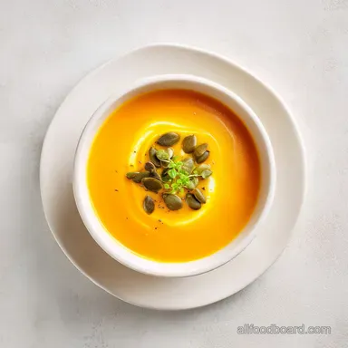 Butternut Squash Soup with Coconut Milk in 45 Minutes