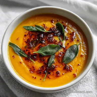 Butternut Squash Soup: Roasted for Deep Autumn Flavor Recipe Card