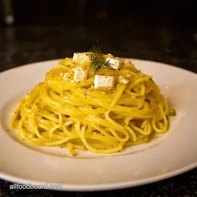 Roasted Feta Spaghetti Squash A Taste of the Med Recipe Card