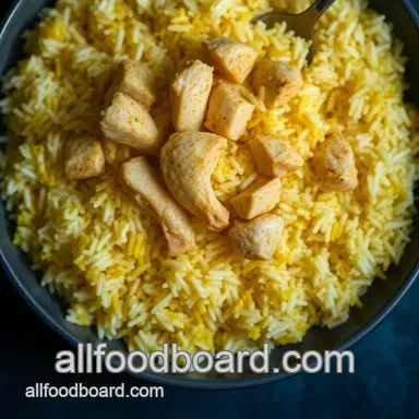 My Saffron-Infused Chicken Yellow Rice: A Flavorful Family Classic Recipe Card