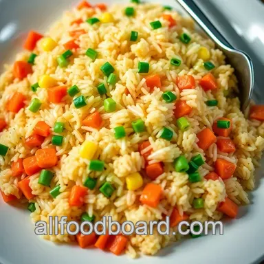 Easy One-Pan Fried Rice Recipe: A Savory Delight for Everyone Recipe Card