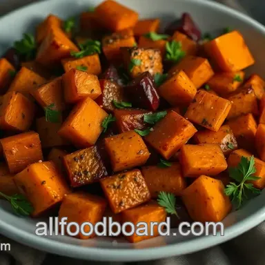 Easy &amp Flavor-Packed Roasted Sweet Potatoes: My Herb-Glazed Recipe
