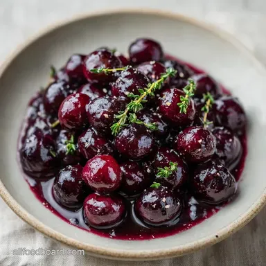 Huckleberry Sauce for 6 Servings Recipe Card