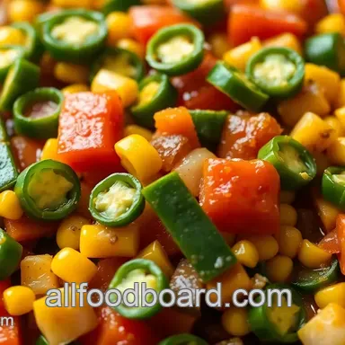 Easy Savory Okra Corn and Tomatoes: A Fresh Southern Delight