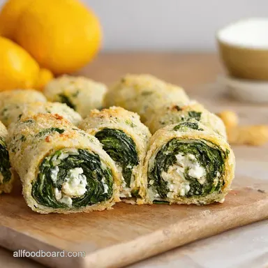 Easy Spinach Feta Rolls Recipe Ready in 35 Minutes Recipe Card