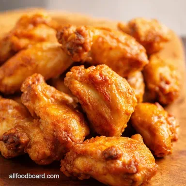 Seriously Addictive Crispy Baked Chicken Wings No Fry Recipe Card