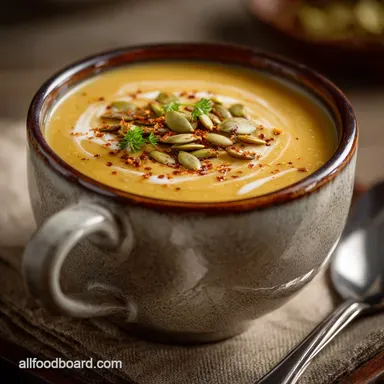 Spiced Golden Harvest The Silkiest Curried Parsnip Fall Soup Recipe