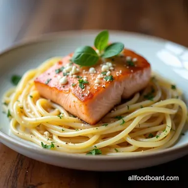 Creamy Garlic Salmon Pasta Ready in 30 Minutes